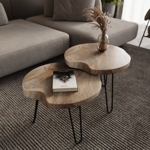 Epoxy Coffe & cocktail tables